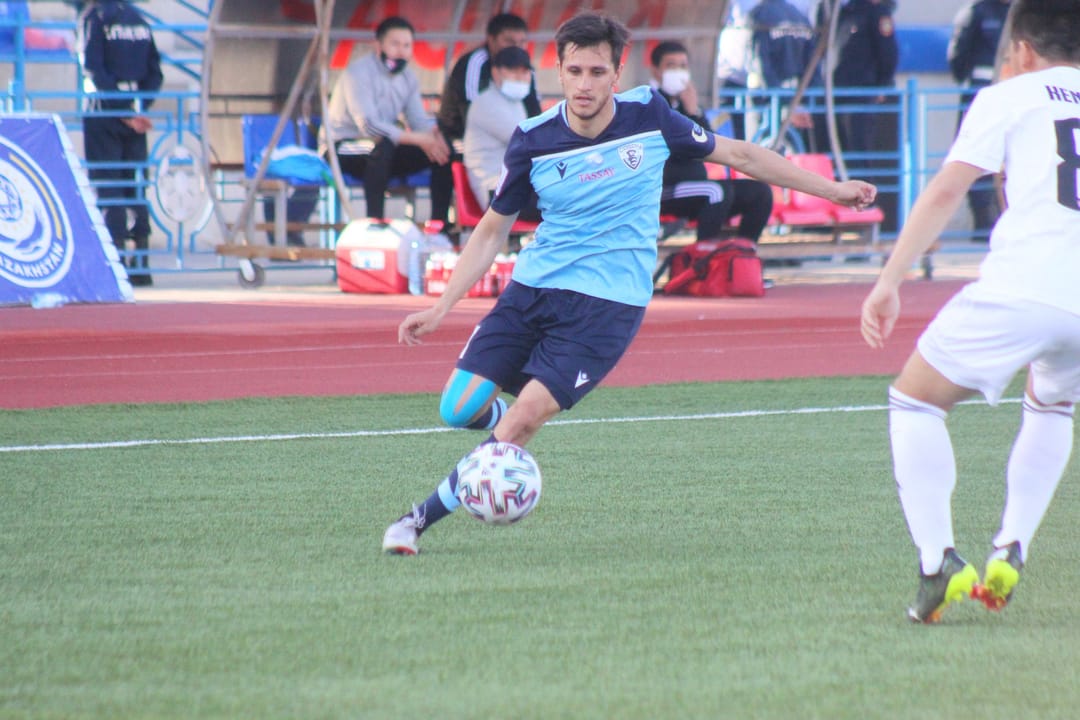 Гол Мингазова не спас «Каспий» от поражения в матче с «Кайсаром»