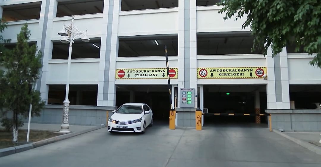 In Turkmenistan violations of Parking or Parking rules will be recorded by special means