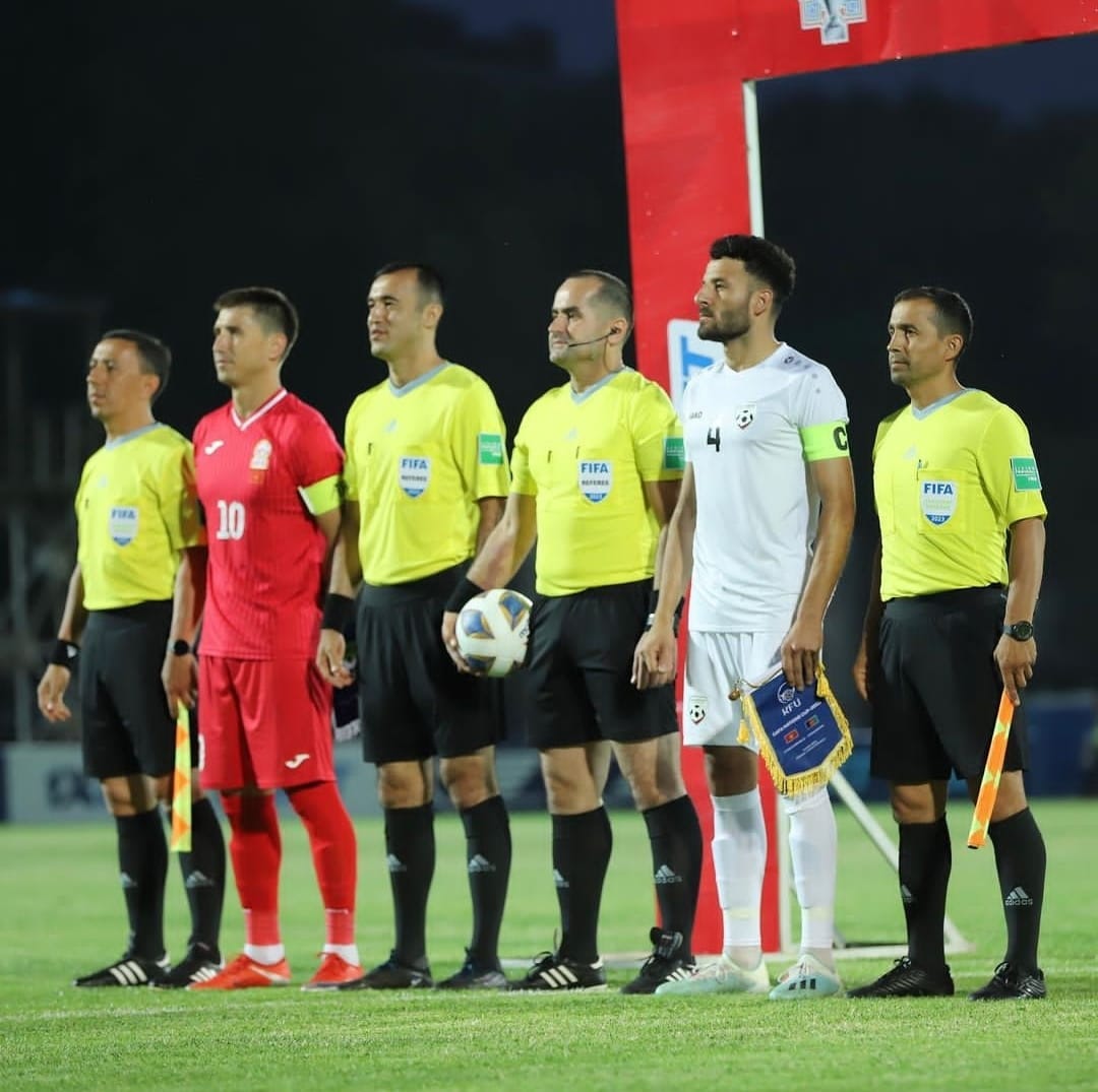 Туркменский арбитр Курбанов рассудил Кыргызстан и Афганистан в матче открытия CAFA Nations Cup-2023