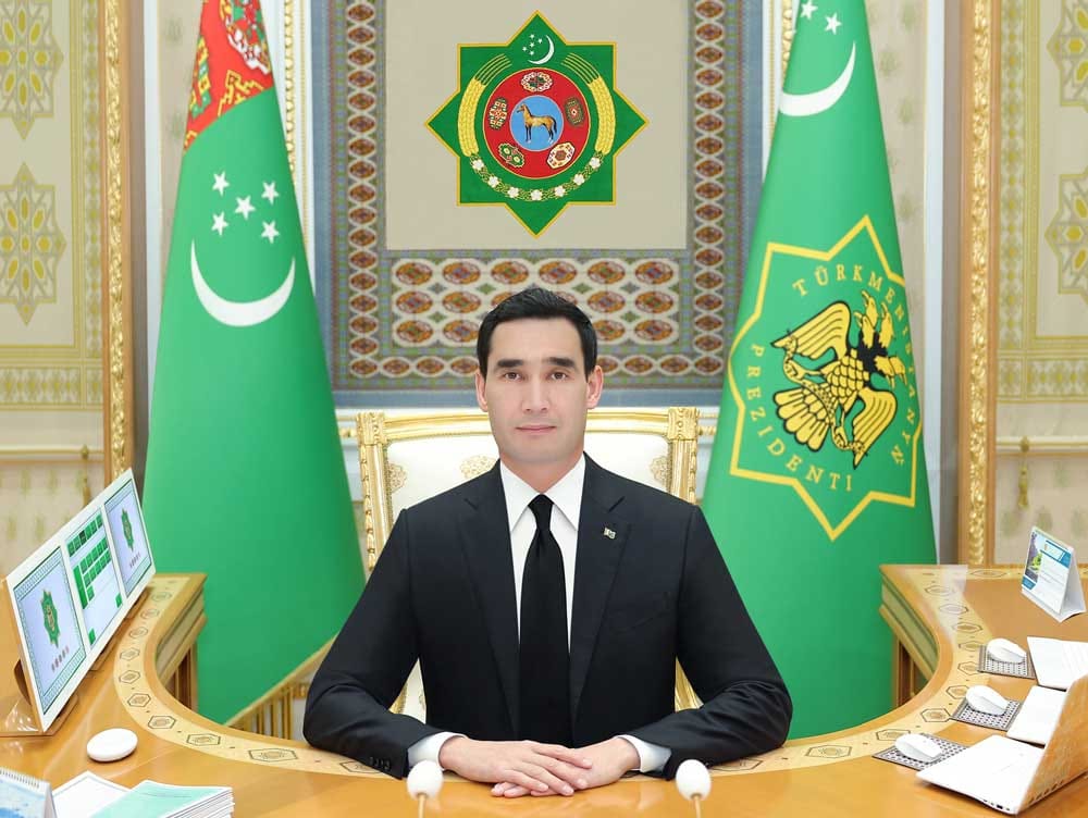 The President of Turkmenistan met with the Secretary General of the Organization of Turkic States