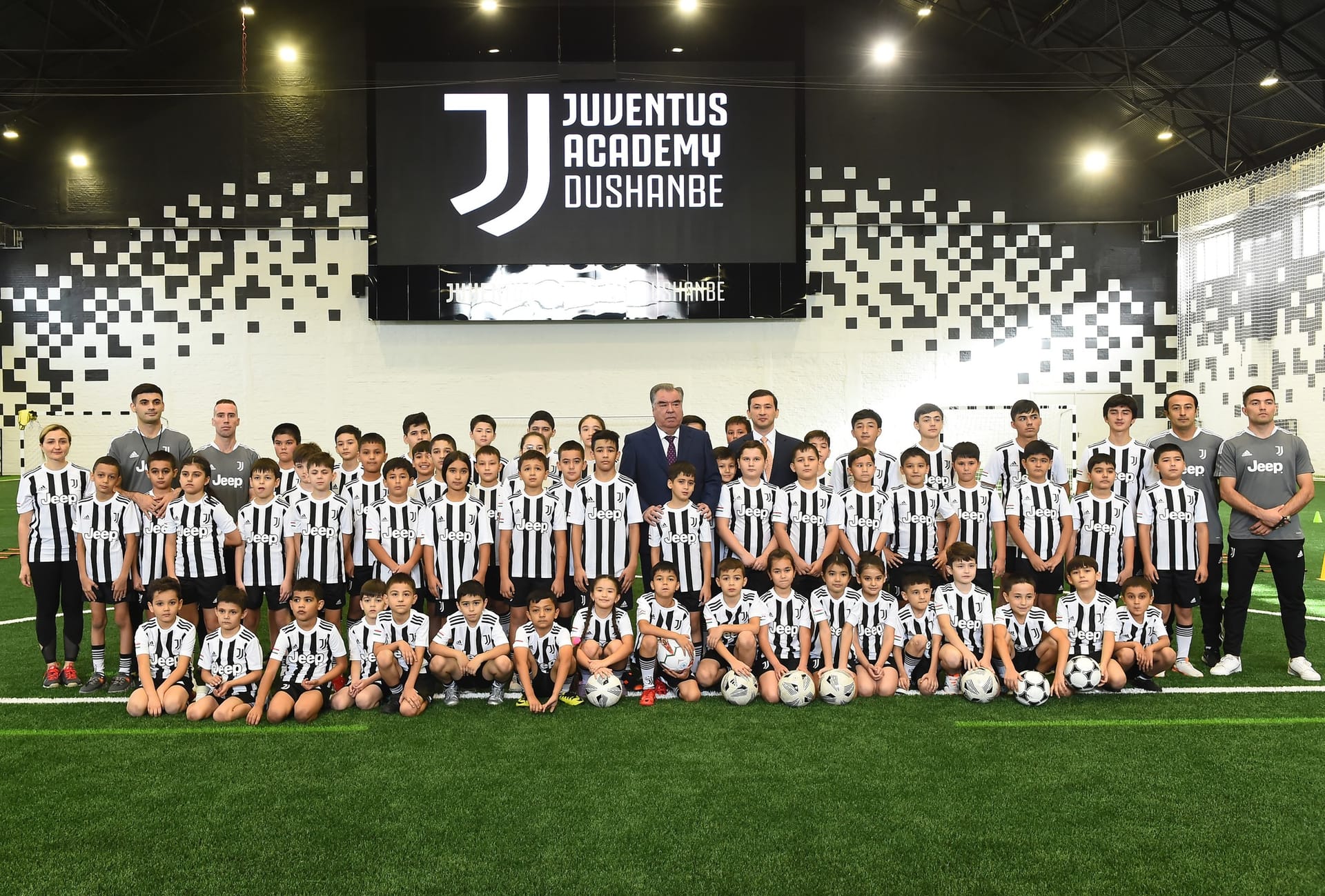 First in Tajikistan “Juventus” football academy opened in Dushanbe