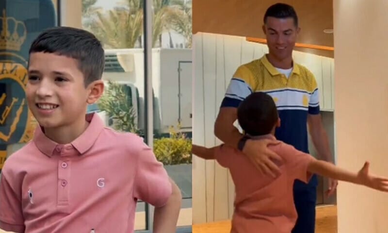 Роналду пригласил на свой матч сирийского мальчика, потерявшего отца в землетрясении