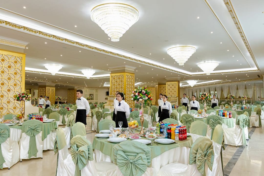 Ashgabat banquet hall Ak Ýol begins accepting orders for organizing celebrations in the spring of 2024