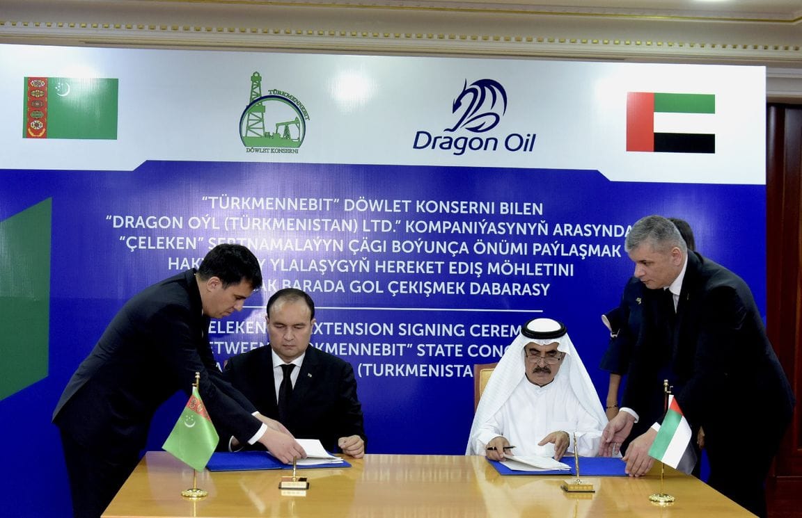 Dragon Oil and Turkmenistan extended the contract for oil production until 2035