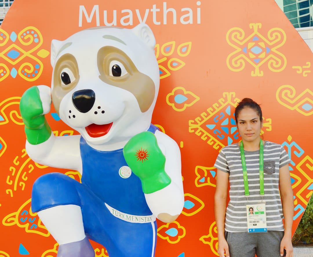 Гульшат Клычева принесла сотую медаль Туркменистану на Играх «Ашхабад 2017»