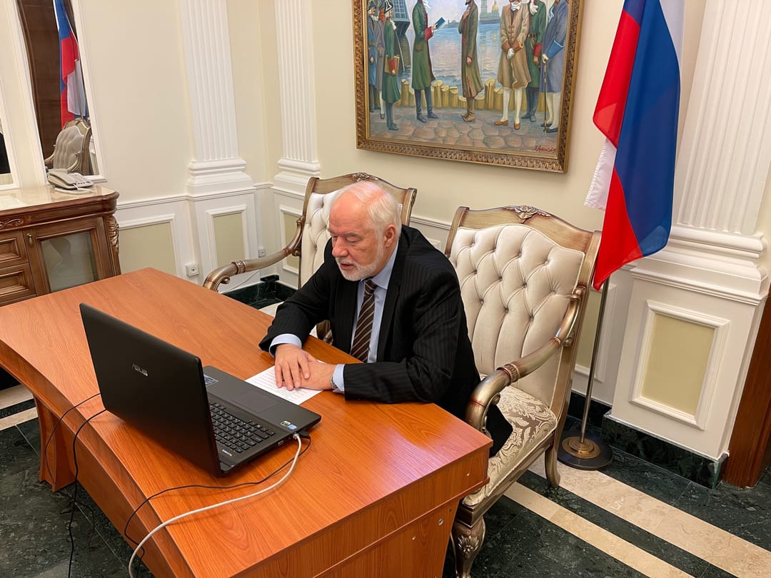 Посол России в Туркменистане провел брифинг