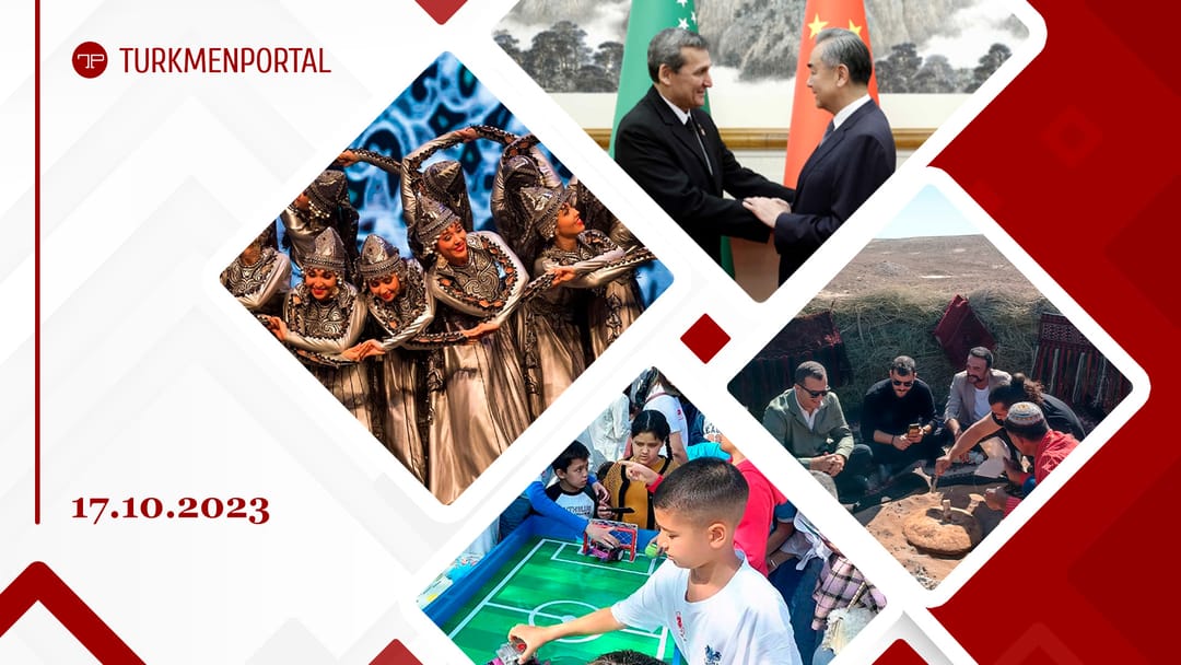 Türkmenistan we Hytaý energetika hyzmatdaşlygyny giňeltmek barada ylalaşdylar, Aşgabatda klimat ekofestiwaly geçirildi, türk kinematografiýaçylary Gadymy Merwe baryp gördüler we beýleki habar