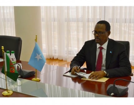 Туркменистан впервые аккредитовал посла Сомали