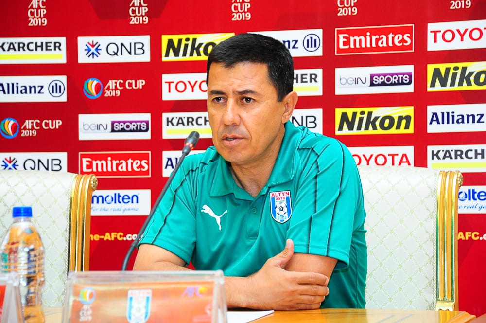 Yazguly Hojageldiyev: "We will try to please the fans of FC Altyn Asyr with an efficient game in the match with Hanoi FC"