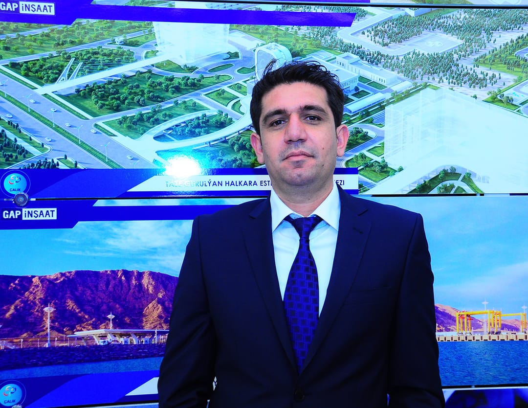 Абдулла Бингол («Gap İnşaat»): «Мы строим международный эстетический центр в Туркменистане»
