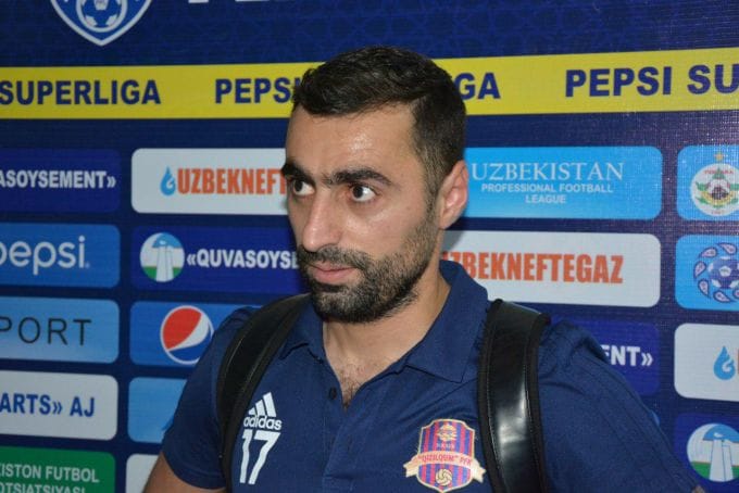 Артур Геворкян вернулся из Узбекистана в Туркменистан, заключив контракт с «Ахалом»