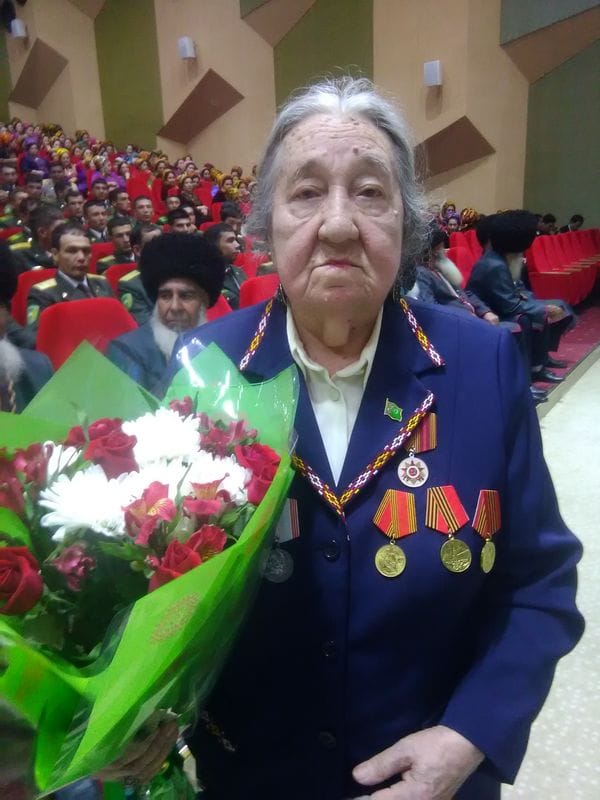 Антонина Пряничникова (ветеран войны): «В Туркменистане старость в почёте на уровне государства и в обществе»
