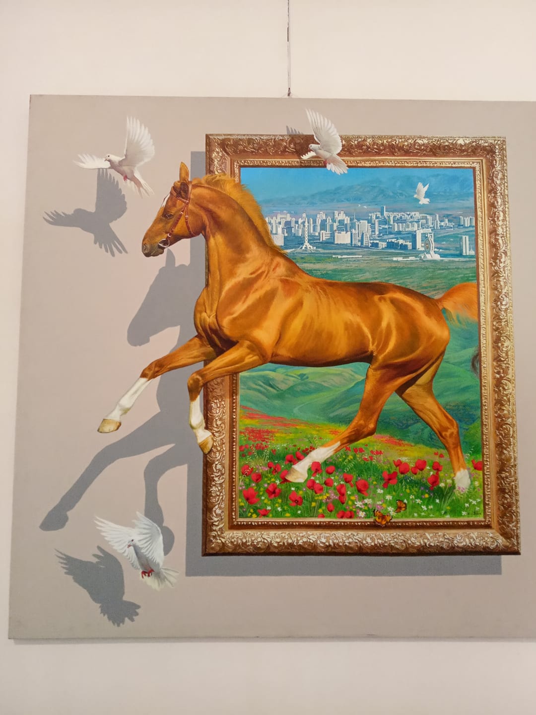 В Академии художеств открылась выставка, приуроченная ко Дню независимости Туркменистана