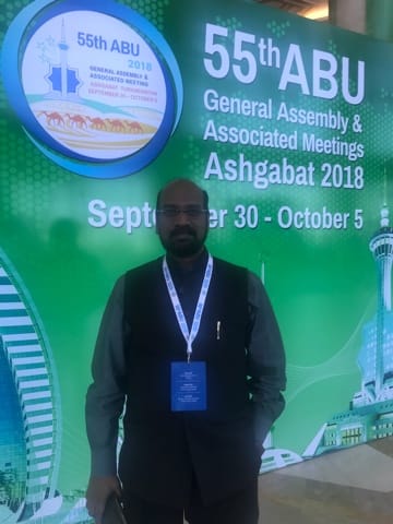 Р. К. Субхаш, генеральный директор телеканала Доордаршан   Индия