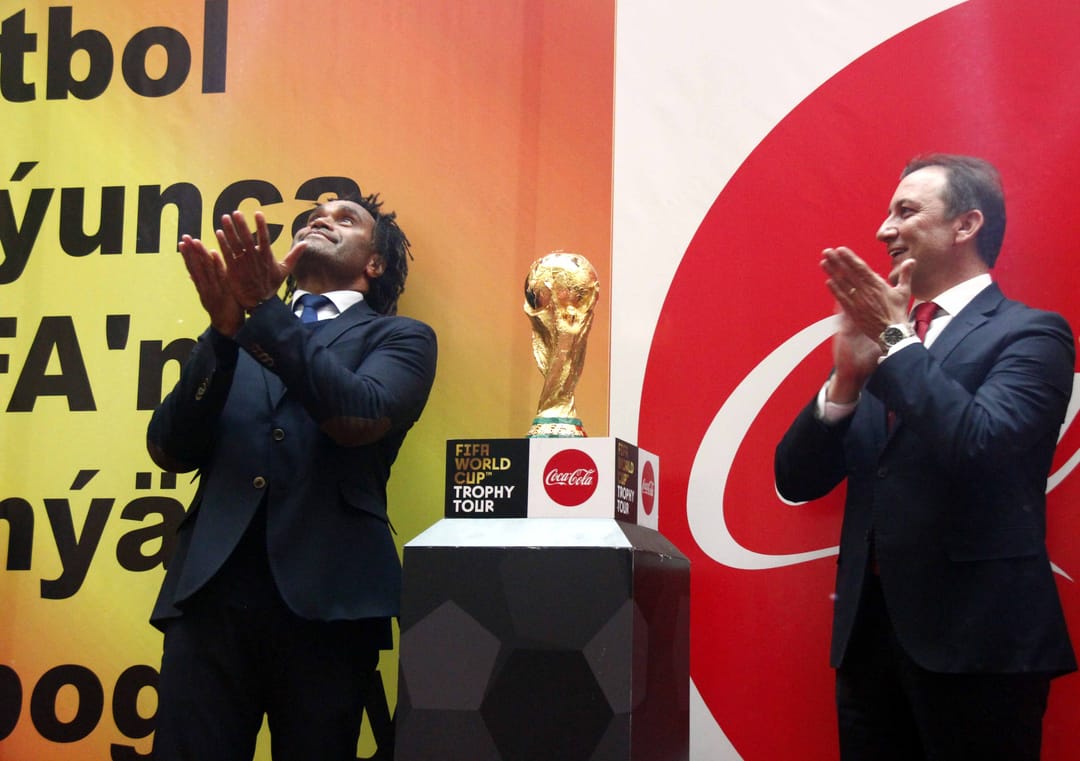 Futbol boýunça dünýä kubogy Aşgabada getirildi