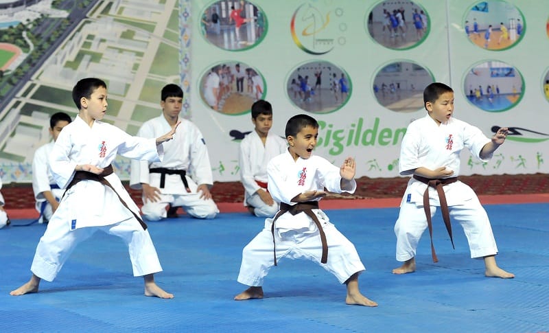 Каникулы стали возможностью побывать на соревнованиях Азиады