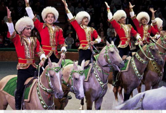 Российский телеканал «Звезда» показал  передачу  о туркменских джигитах