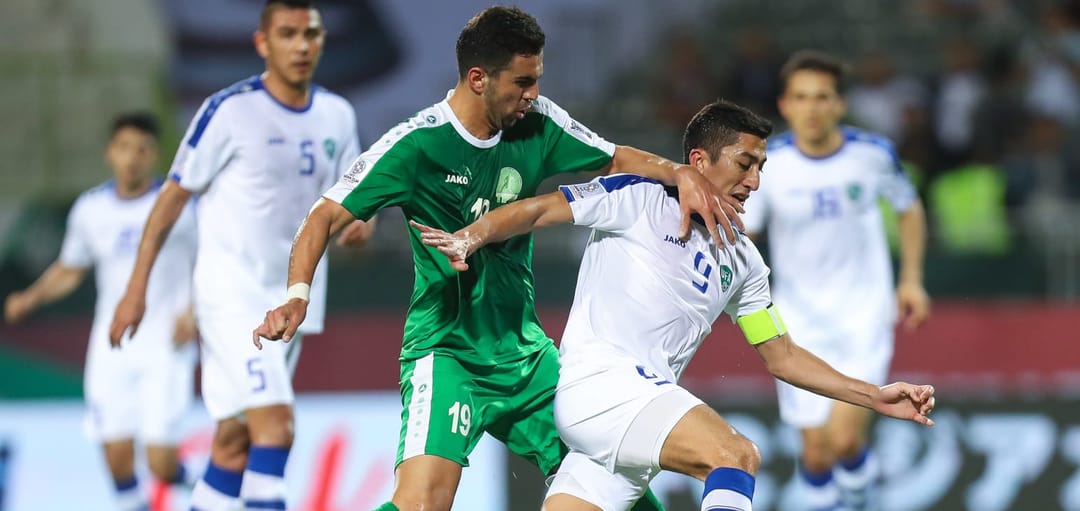 Кубок Азии-2019: Статистика в матче со сборной Узбекистана оказалась также не в пользу Туркменистана