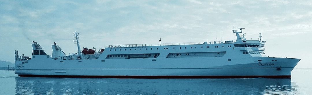 12 358 vehicles were transported by Ro-Pax ferries in Turkmenistan
