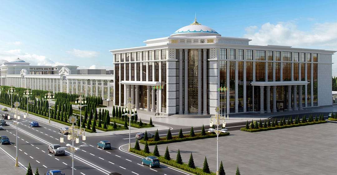 В Ашхабаде ведётся строительство второй очереди отеля «Нусай»