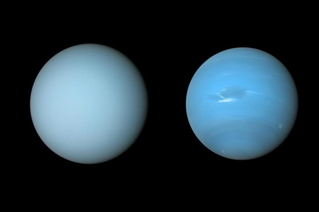 Neptün ve Uranüs'ün gerçek renkleri ortaya çıktı
