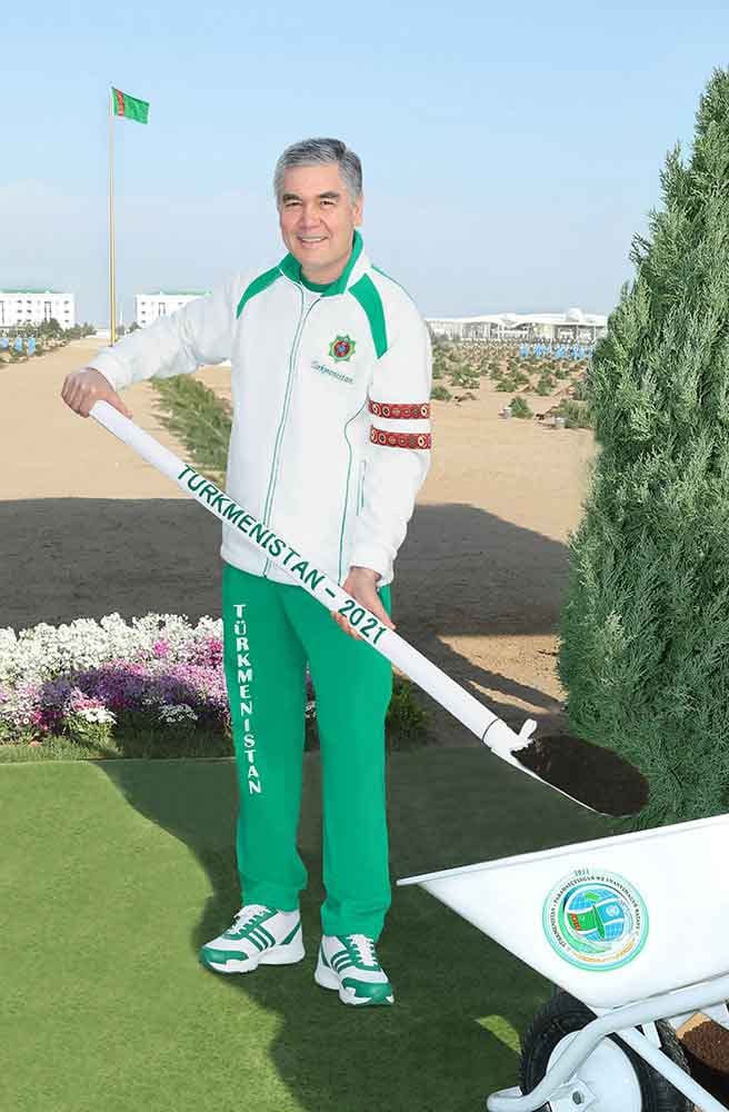 Türkmenistanyň Prezidenti ählihalk ýowaryna gatnaşdy