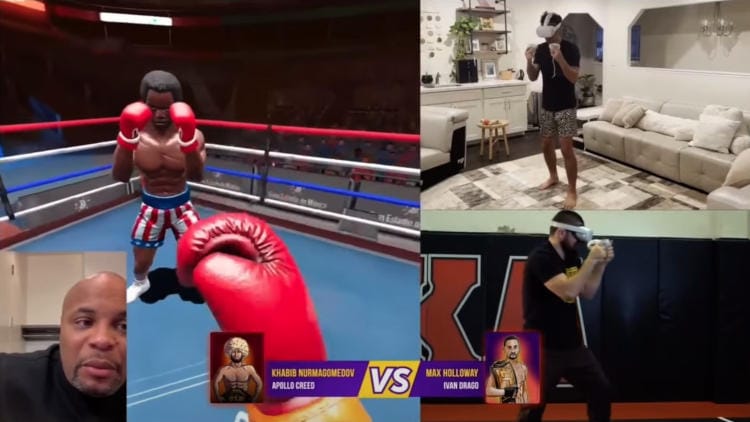 Хабиб нокаутировал Холлоуэя в метавселенной