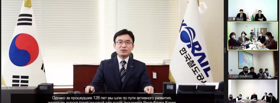 Expert meeting of Turkmen and Korean transport workers is held online