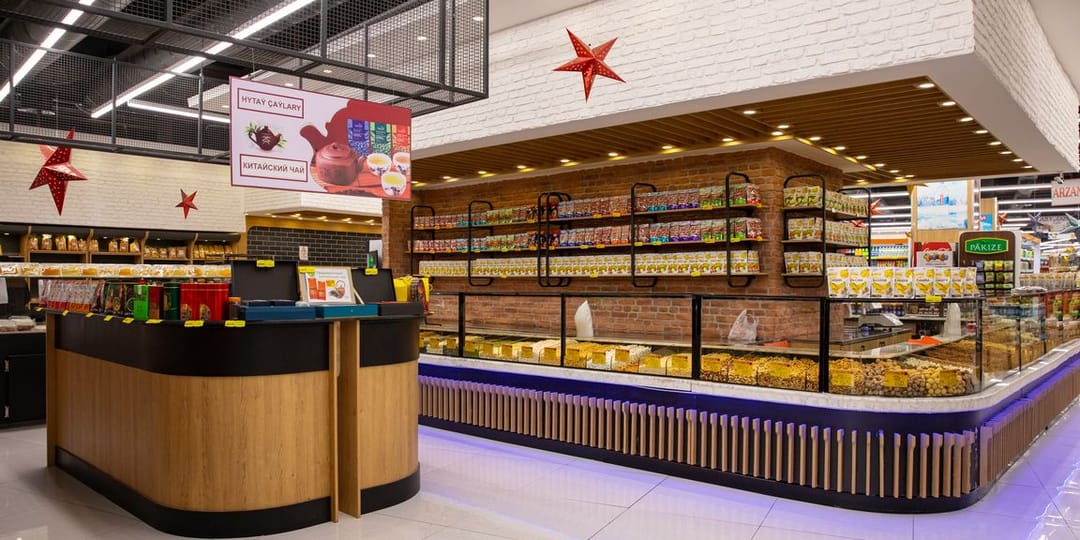 «Aşgabat» gipermarketi hytaý çaýlarynyň bölümine çagyrýar