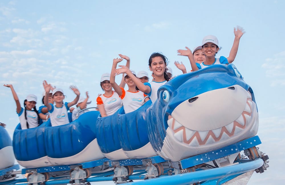 На отдых в Авазу прибыли более 800 школьников со всего Туркменистана