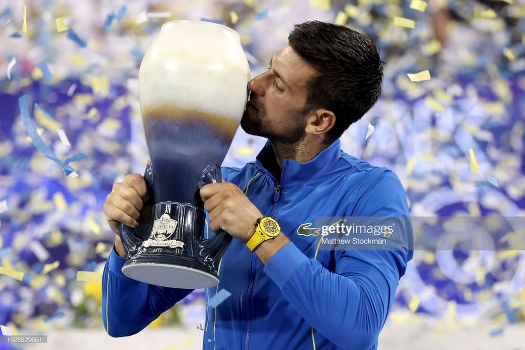 Jokowiç kuboklarynyň sanyny 95-e ýetirdi