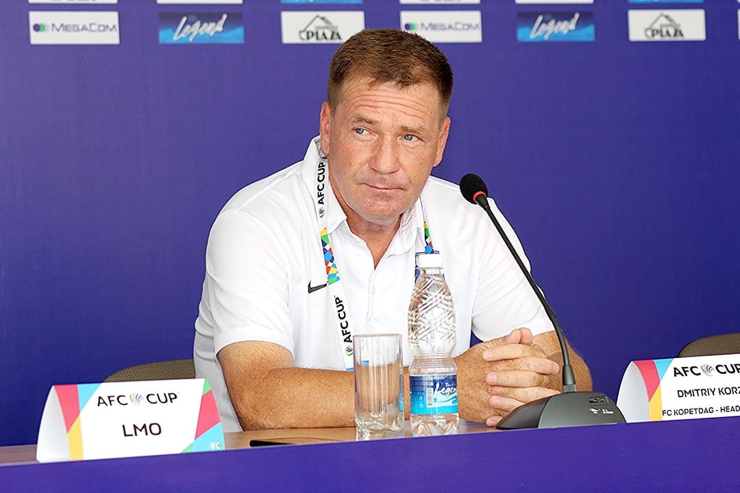 В качестве главного тренера «Копетдага» в период Кубка АФК заявлен Дмитрий Корж