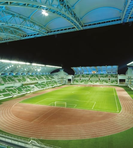 Futbol boýunça Aşgabat şäheriniň kubogy ugrunda ýaryş geçirilýär