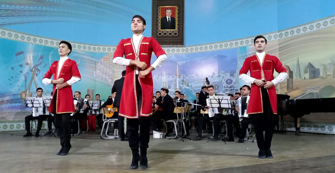 Ashgabat hosted a festive concert of students of the music school named after Danatar Ovezova