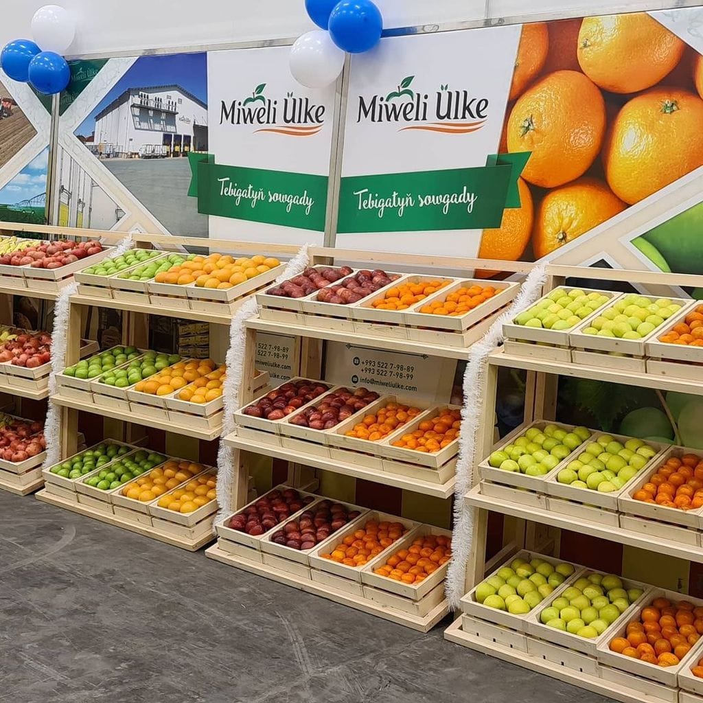 Туркменская компания «Miweli ülke» экспортирует свою продукцию торговой марки «Hoşwagt»