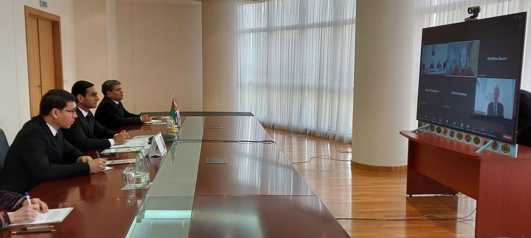 Owganystan bilen bagly ynsanperwer häsiýetli meselelere seredildi 