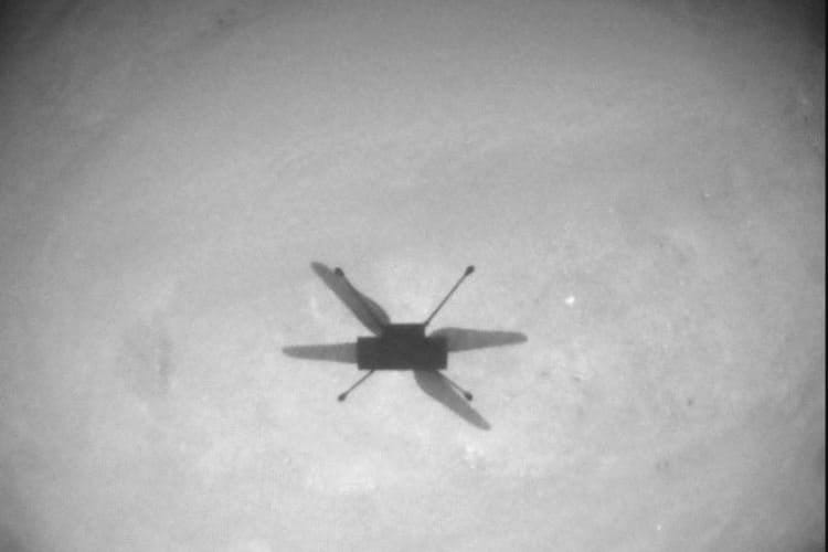 Ingenuity совершил 13-й полёт над поверхностью Марса