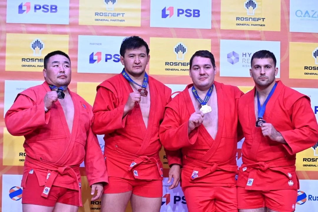 Туркменские самбисты завоевали две бронзы на ЧМ-2022 в Бишкеке