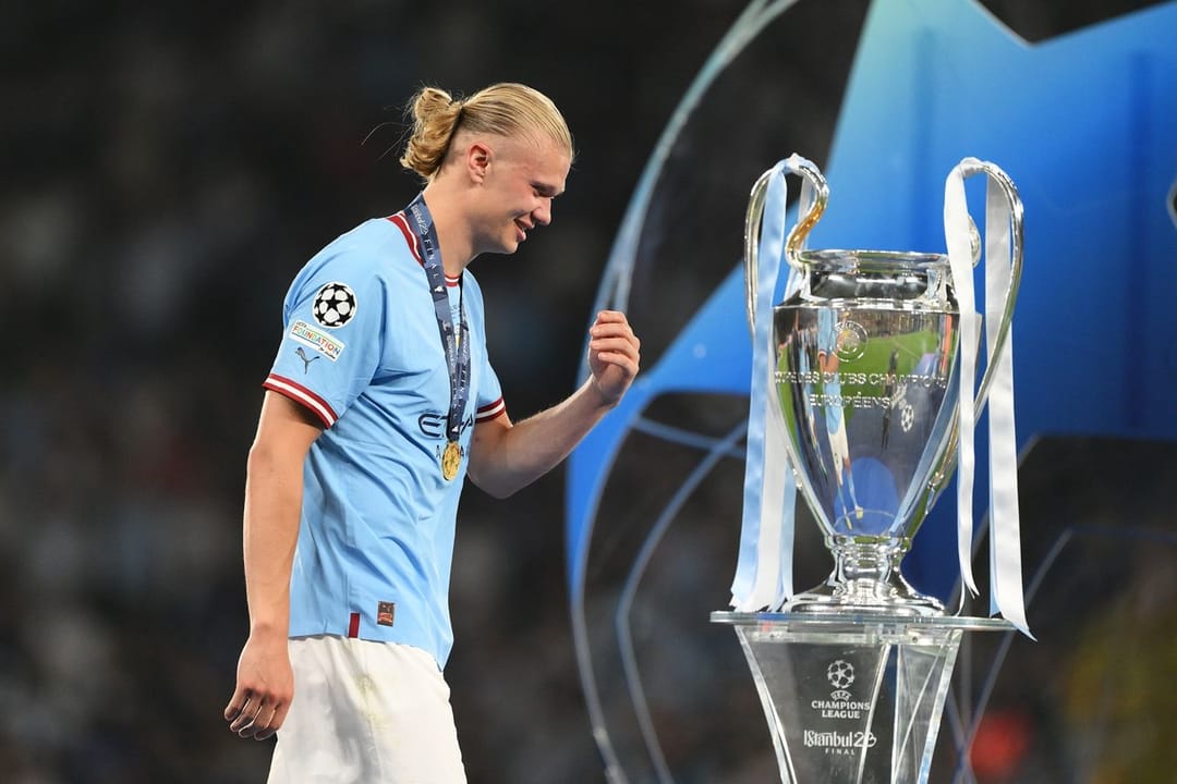 Холанд обошел Месси и де Брюйне в голосовании на «Лучшего футболиста Европы» сезона-2022/23