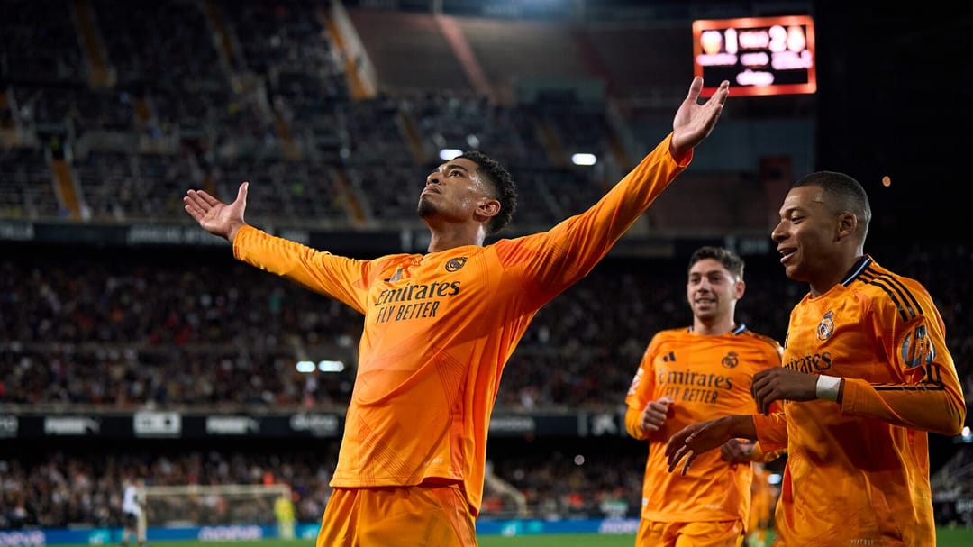 "Real" az sanly düzüm bilen "Walensiýanyň" garşysyna ynamly ýeňiş gazandy