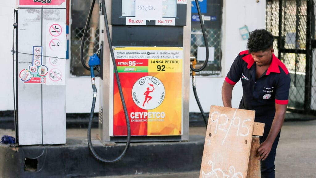 Emergency vehicles stopped refueling in Sri Lanka