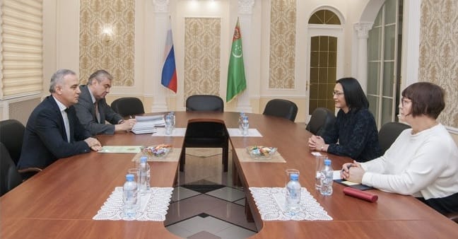 A meeting of representatives of Turkmenistan and New Zealand was held in Russia