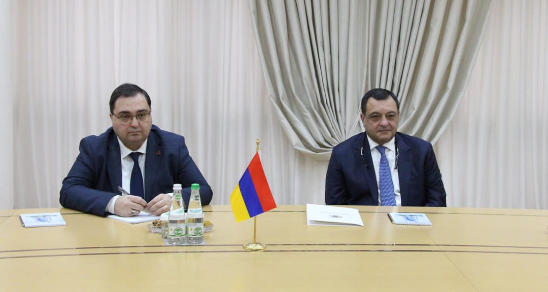 Armenian Ambassador to Turkmenistan Ruben Kharazyan completes his diplomatic mission