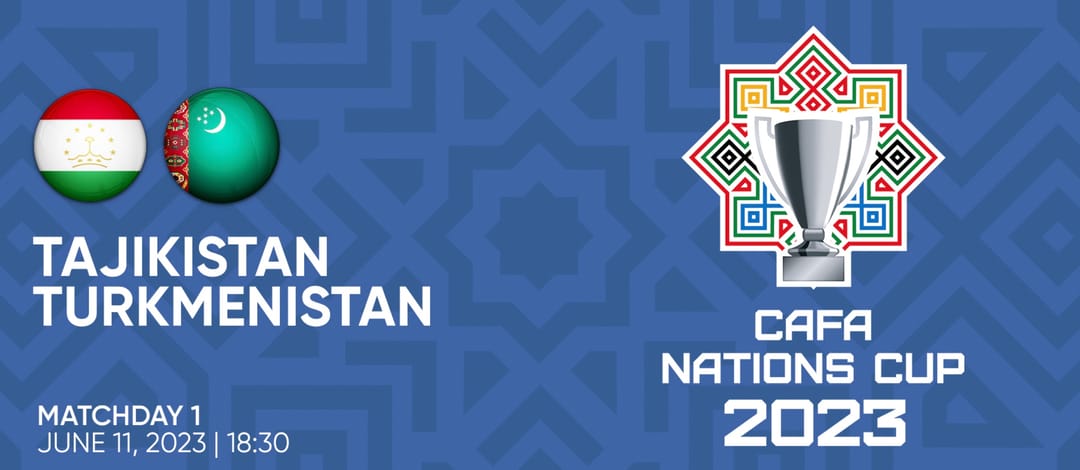 «Futbol» teleýaýlymy CAFA Nations Cup-2023-iň Türkmenistanyň we Täjigistanyň milli ýygyndylarynyň arasyndaky oýny göni ýaýlymda görkezer