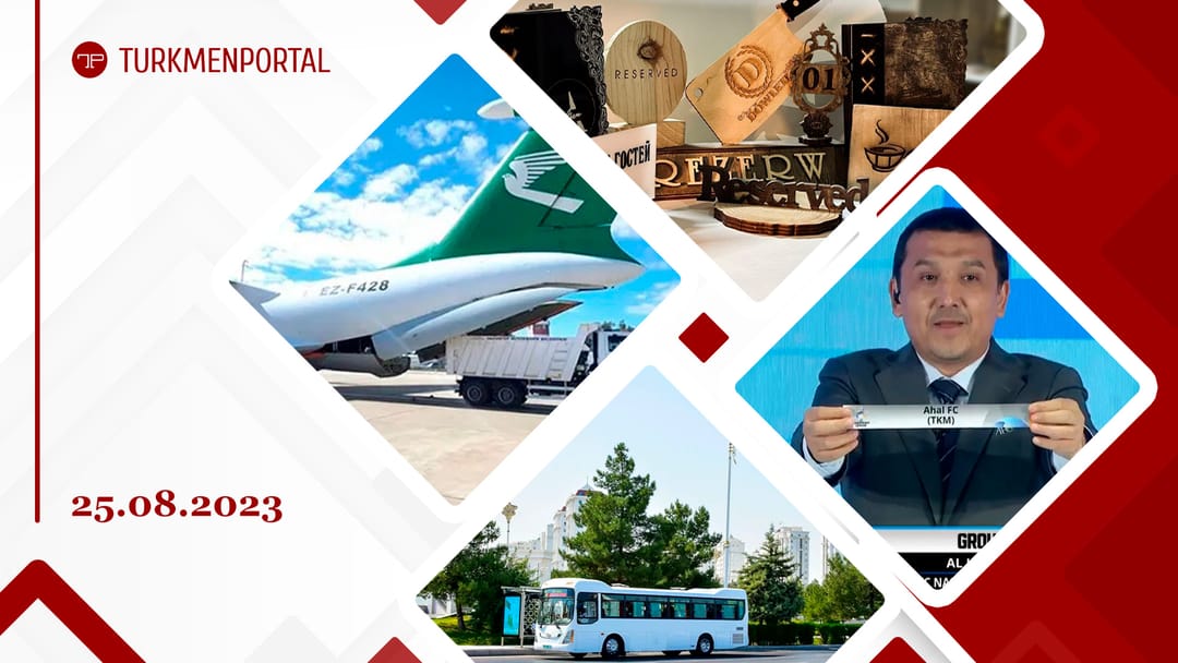 Türkmenistan Primorskiý kraý sebitinde suw joşgunyndan ejir çekenlere ynsanperwerlik kömegini iberdi, Astrahan Aşgabatdan kinematograflar toparyny arşy almaga taýýarlanýar we beýleki habarlar