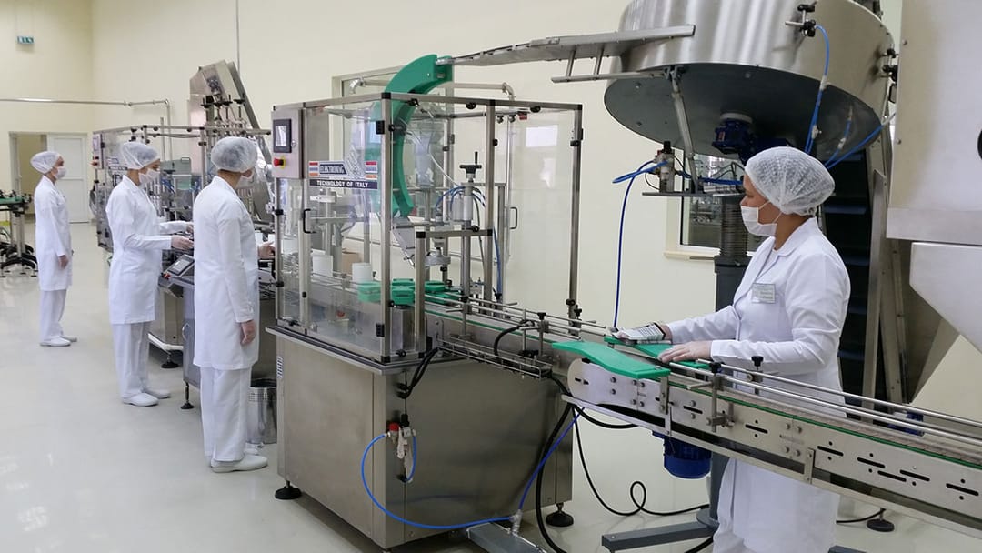 Balkan welaýatyndaky kärhana palçykdan bejeriş önümleriniň önümçiligini artdyrýar