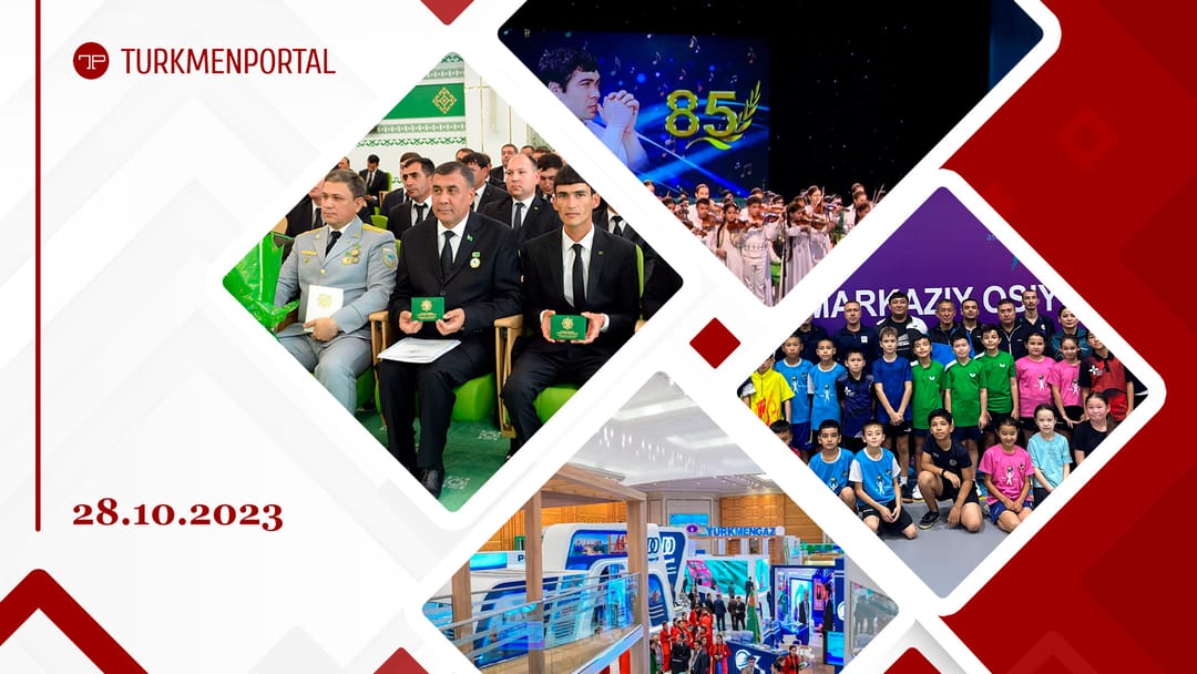 The third meeting of the Turkmen Alabai Association was held in Ashgabat, a festival opened in honor of the 85th anniversary of composer Nury Halmamedov, the results of the official visit of the President of Turkmenistan to Türkiye and other news