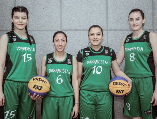 Туркменистан разгромил Папуа-Новую Гвинею в женском баскетболе 3х3