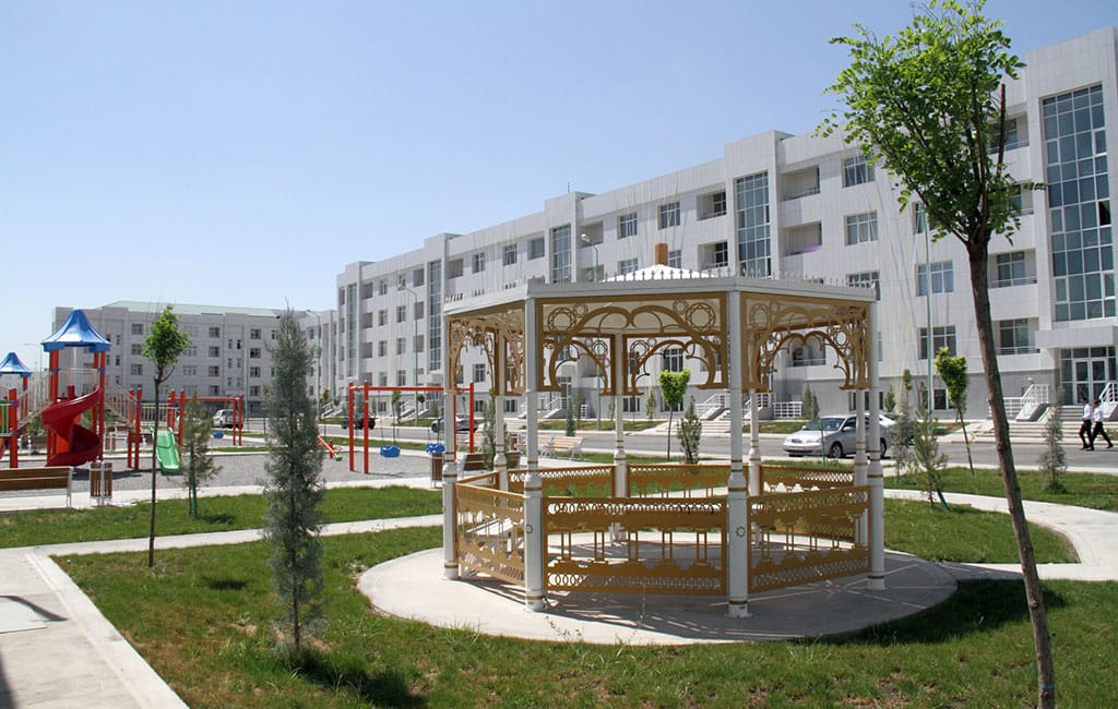 Дома в ашхабадском жилом массиве Кёши будут оборудованы интернетом по технологии GPON