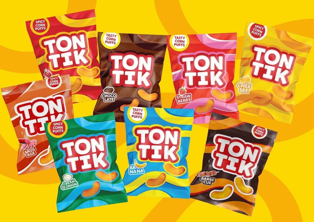 Туркменский предприниматель предлагает на экспорт кукурузные палочки Ton Tik